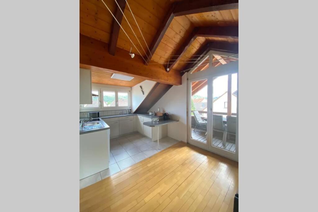 Appartamento *Dreilaendereck* Wifi+ Balkon+Garage Basel Mulhouse Maulburg Esterno foto